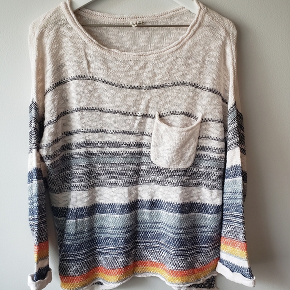 Beachy Sweater Lightweight Loose Knit by Rip Curl - Picture 1 of 6
